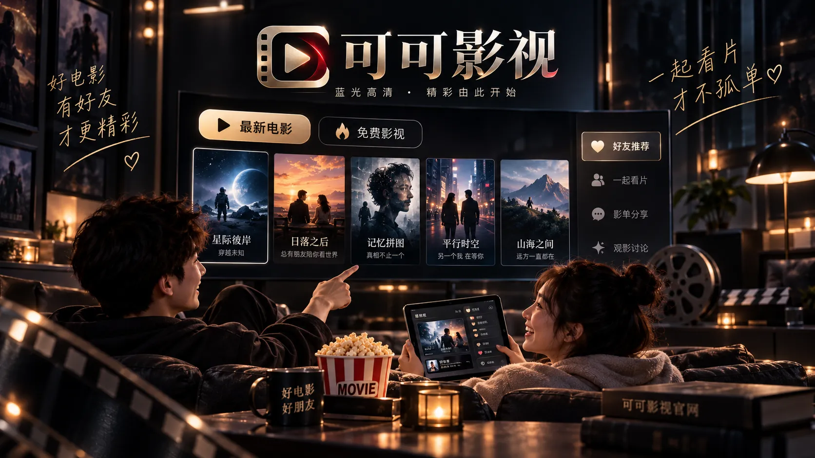 双人角色影像创作场景